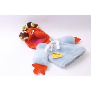 Puppet Factory, Maber, Old Lady Female, Hand Puppet, Plush, Blue, Soft Toy,